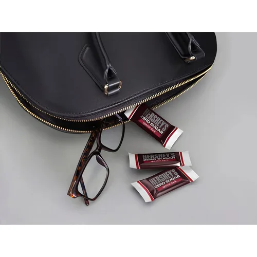 Vista 6 de HERSHEY'S Special Dark Zero Sugar - Bolsa de caramelo de chocolate, 3 onzas