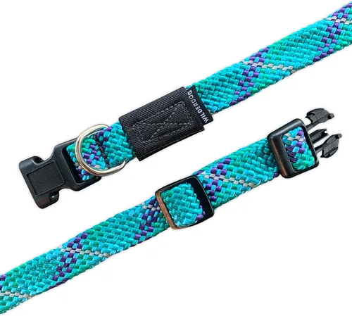 Vista 31 de Wilderdog Collar de perro con cuerda de escalada Alpine Reflective SM