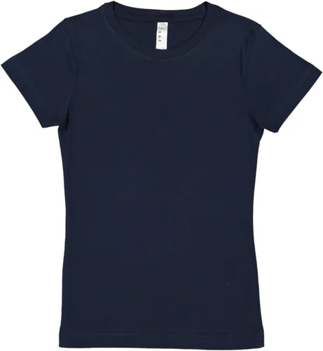 Vista 7 de LAT Niñas Activewear Sportswear Camiseta de longitud más larga (2616)
