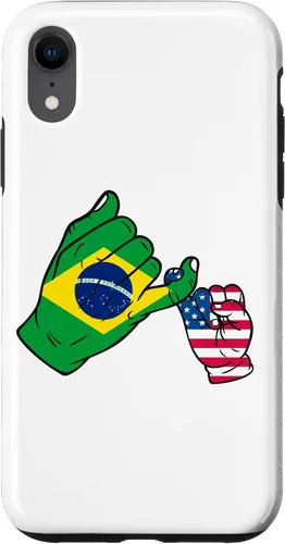 Vista 8 de iPhone 15 Parent and child Brazil USA family Case