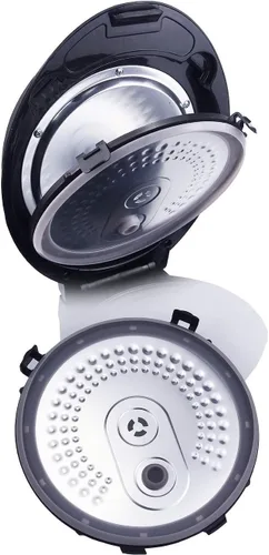 Vista 5 de YJINGRUI Comercial totalmente automático Pearl Pot Pearl Tapioca Cooker Pearl Maker 5L para té Boba y té de burbujas y té de leche pantalla táctil