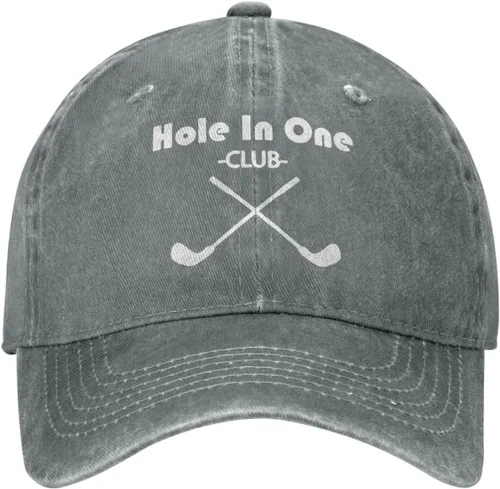 Vista 10 de Gorra divertida con agujeros en un club para hombre, gorra de béisbol vintage