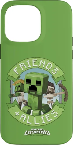 Vista 21 de Minecraft Legends Friends & Allies Mobs - Carcasa para iPhone 17
