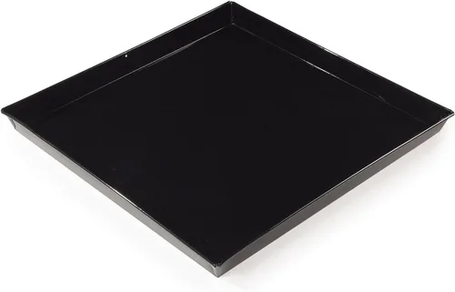 Vista 4 de ProSelect - Jaula modular de acero con bandeja de plástico, color negro
