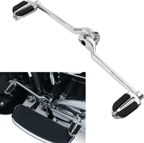 Vista 10 de TCMT Pedal de palanca de cambios de talón delantero izquierdo para Harley Touring Road King Road Street Electra Glide 1988-2025 FL Softail 1986-2017