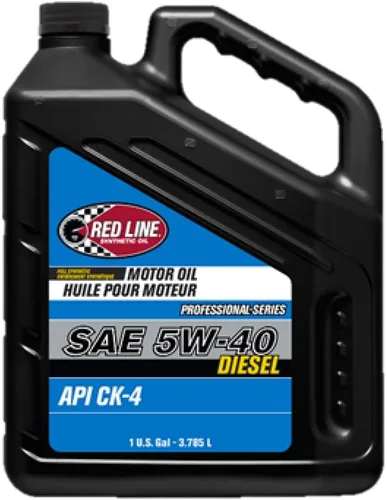 Vista 9 de Red Line 12714 Professional Series 5W40 Aceite de motor diesel - 1 cuarto de galón