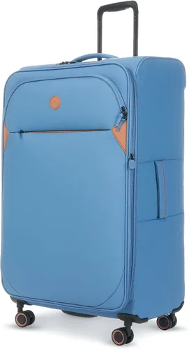 Vista 11 de Verage Cambridge - Maleta ligera con ruedas giratorias expandibles, Negro -, Conjuntos de equipaje negro Softside