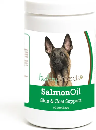 Vista 47 de Healthy Breeds Affenpinscher - Masticables suaves de aceite de salmón, 90