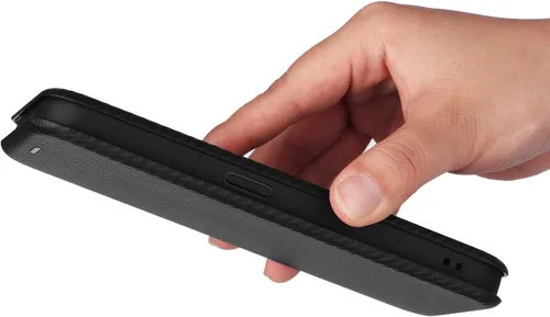 Vista 4 de bojioderf Funda compatible con Nothing Phone 1, compatible con Nothing Phone One (A063), soporte para tarjetas, función atril y cierre magnético