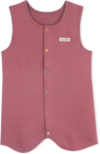 Vista 7 de OrganicBoom 100% algodón orgánico certificado sonrisa bebé dormir acolchado jacquard chaleco suave manta portátil