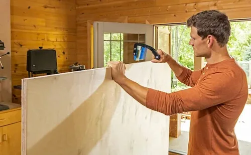 Vista 4 de Kreg Portapaneles - Fácil de transportar tableros de madera contrachapada y paneles grandes - Agarre ergonómico - Herramientas y accesorios