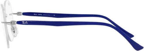 Vista 3 de Ray-Ban Rx8768 Titanium Round Prescription Eyeglass Frames