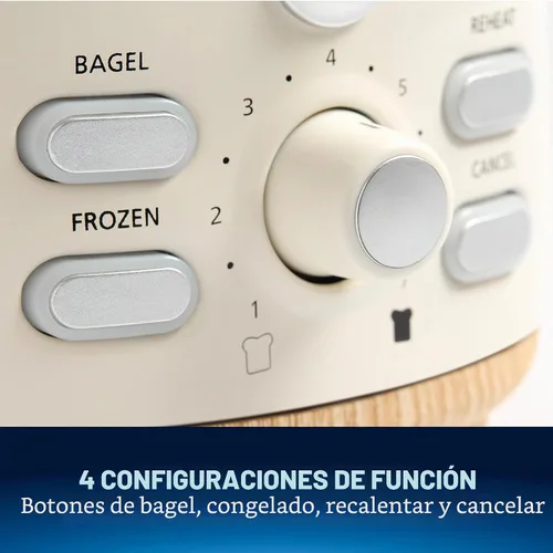 Vista 3 de Oster Tostadora de 2 rebanadas con ranuras extra anchas, tostadora de bagel, leche de avena