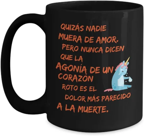 Vista 3 de Regalo para ex novio Taza de café para ex novia Perfecto regalo para navidad, graduados, profesionales y estudiantes Vaso con afirmaciones