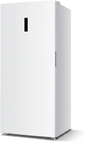 Vista 8 de Antarctic Star Mini refrigerador compacto con puerta reversible individual, estante de alambre, botón de descongelación