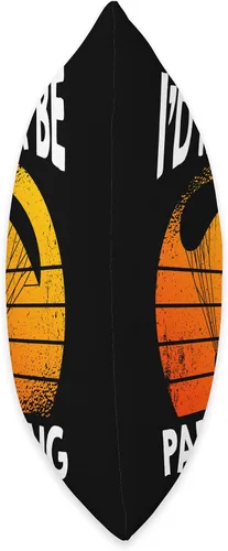 Vista 2 de Funny Paragliding Equipment Paragliding Gifts I'd Rather Be - Almohada de parapente, 16 x 16 pulgadas, multicolor