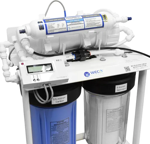 Vista 2 de WECO MX-350ALK Purificador de agua comercial RO - 350 galones por día - Fabricado en Estados Unidos