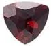 Vista 3 de Instagem Natural Mozambique Granate Trillion Checker Board Cut AAA Loose Gemstone disponible en 0.236in-0.394in