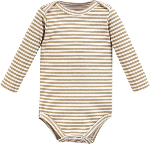 Vista 9 de Hudson Baby baby-boys Cotton Long-sleeve Bodysuits 5-pack