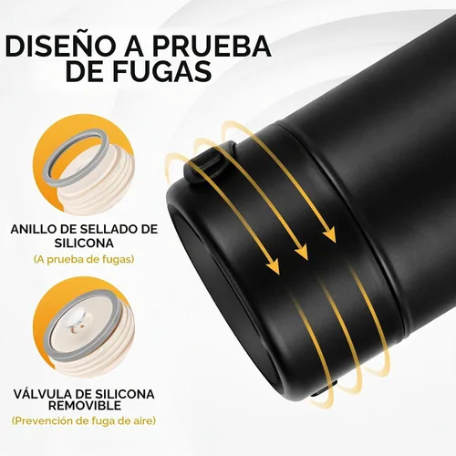 Vista 3 de Termo para comida caliente, frasco térmico para sopa de almuerzo de 29 onzas, recipiente aislado de boca ancha para comida caliente con cuchara