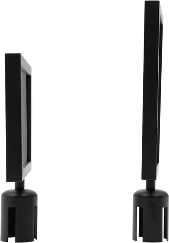 Vista 8 de Soporte para letreros verticales y horizontales para letreros de visualización vertical y horizontal, letreros de menú comercial, letreros pequeños