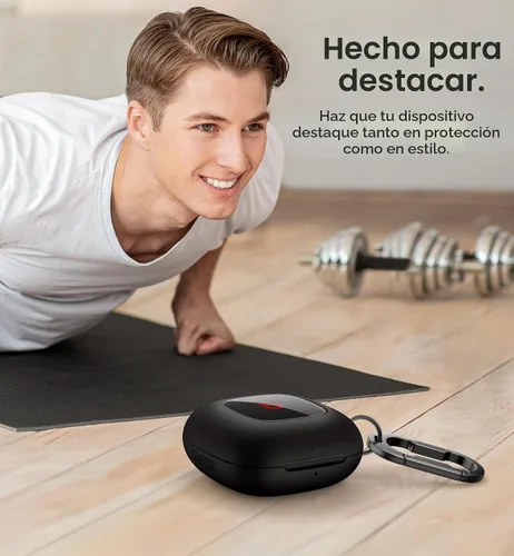 Vista 7 de SURITCH Funda compatible con auriculares Beats Fit Pro, carcasa protectora de TPU que absorbe los golpes para Beats Fit Pro, estuche de carga 2021