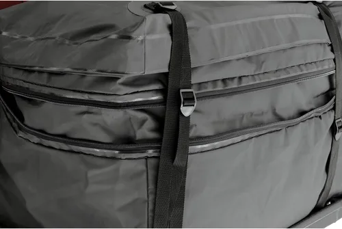 Vista 7 de Bolsa de carga para vehículo ROLA 59102 Wallaroo, impermeable, portaequipaje ampliable para acople, negro