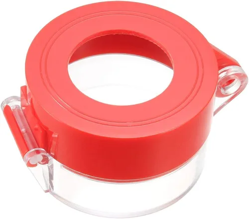 Vista 5 de uxcell Protector de cubierta de interruptor de plástico amarillo para interruptor de botón de 1.181 in de diámetro 55 * 37