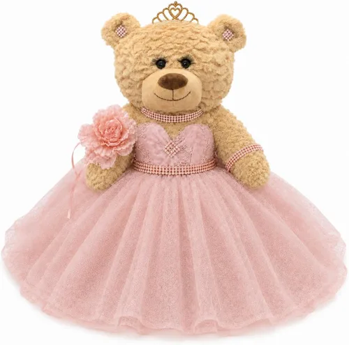 Vista 11 de KINNEX COLLECTIONS SINCE 1997 20" Sweet 16 Last Doll Teddy Bear con vestido (pieza central) ~ ARC16832A-4 (azul bebé)