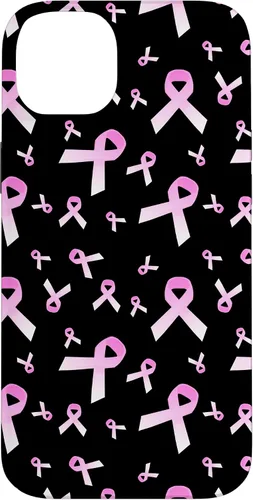 Vista 15 de Pink Ribbon Pattern Mestastatic Breast Cancer Awareness Case for iPhone 17