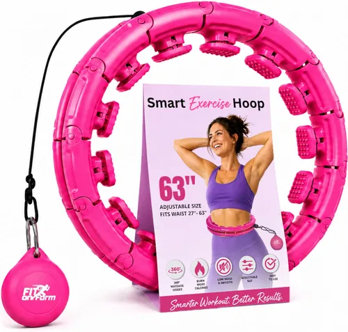 Vista 15 de Infinity Weighted Hula Hoop for Adults Weight Loss, Smart Exercise Hola Circle Hoop for Women Abs Workout