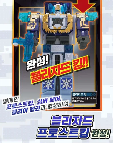 Vista 3 de Zyuohger Animal Force DX Blizzard King G P O Clear Ver.