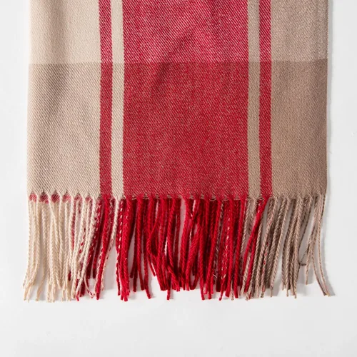 Vista 6 de SPELLTIVE Bufanda clásica de cachemira suave para mujer