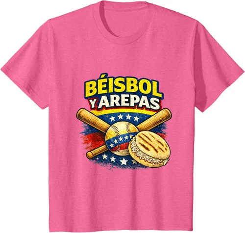Vista 42 de Camiseta Beisbol y Arepas Venezuelas Baseball Pride Team 2026