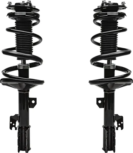 Vista 3 de Detroit Axle - Kit de 4 piezas de puntales delanteros para Toyota Highlander 2001 2002 2003, enlaces de barra antivuelco estabilizadores y puntales