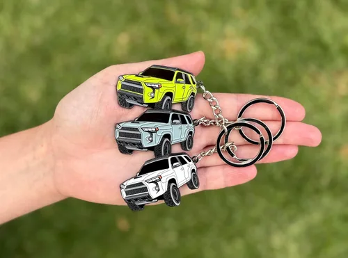 Vista 6 de 4Runner Accesorios - Llavero 4 runner llavero funda para llave - 3ra 4ta 5ta gen mods trd accesorios para coche