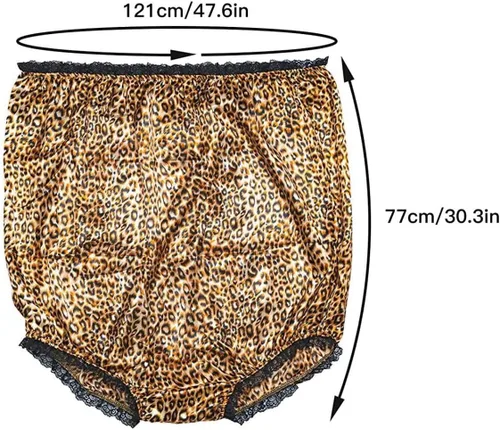 Vista 2 de Bragas feas de Navidad para abuelitas, regalos divertidos para mujeres adultas, bodas, fiestas, novias, grandes mamás, ropa interior gigante, broma