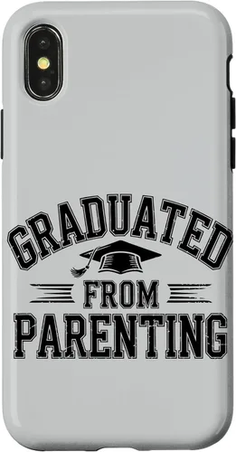 Vista 5 de Funny Empty Nester Proud Graduated Parents Case for iPhone XR