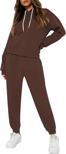Vista 28 de Fixmatti Sudadera con capucha y bolsillos para mujer