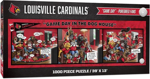 Vista 44 de YouTheFan NCAA Game Day in The Dog House - Rompecabezas de 1000 piezas
