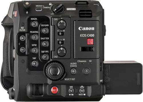 Vista 3 de Canon Cámara de cine digital de fotograma completo EOS C400 6K (Canon RF)