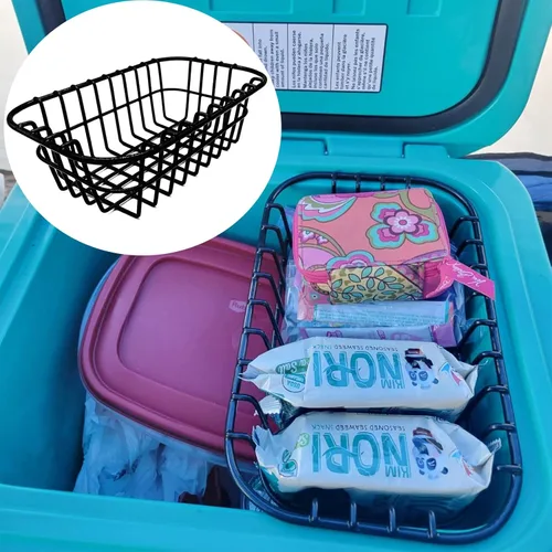 Vista 8 de Cesta hielera para YETI Roadie 24, mantiene los artículos más pequeños secos y mantiene las mercancías altas, YETI Roadie 24 accesorios, YETI Ice