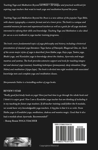 Vista 2 de Teaching Yoga and Meditation Beyond the Poses An unique and practical workbook (GREAT YOGA BOOKS!)