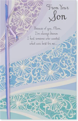 Vista 5 de American Greetings Tarjeta del día de la madre de hijo (Porque de ti)