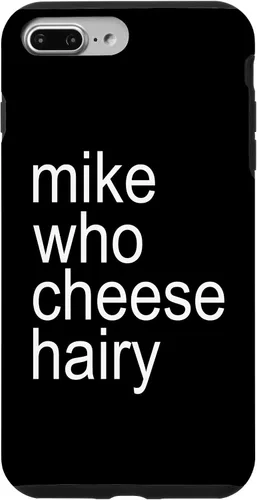 Vista 12 de Mike Who Cheese Hairy Funny Adult Humor Word Play Case for iPhone 17