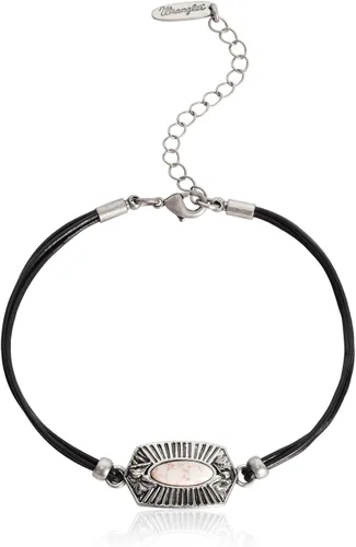 Vista 10 de Montana West Wangler - Pulsera de cadena de piedra natural occidental para mujer, joyería delicada