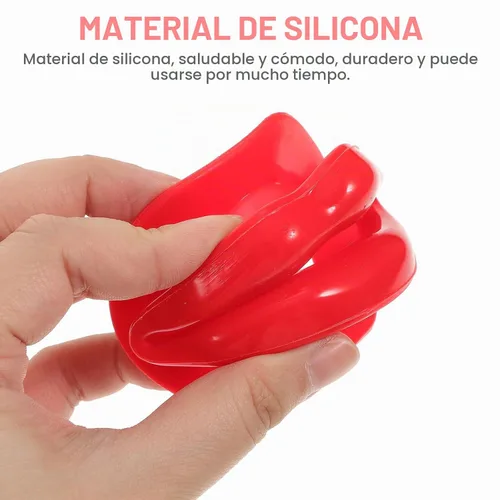Vista 5 de ARTIBETTER 4 piezas de silicona más delgada para la cara, moldeador de labios, entrenador de sonrisa, tensador bucal para ejercicio muscular facial