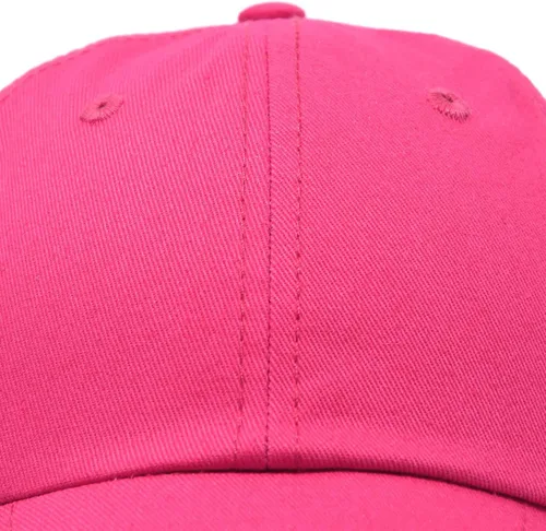 Vista 8 de DALIX Gorra plana de algodón, color marrón, náutico, rosa, rojo o blanco, para niños o jóvenes