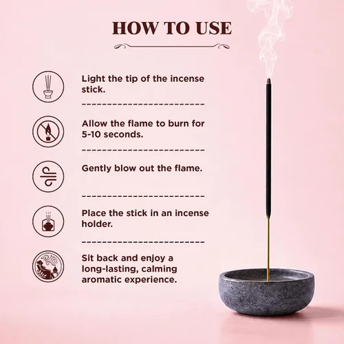 Vista 4 de Good Luck - Caja de seis tubos de 0.71 oz - HEM Incense
