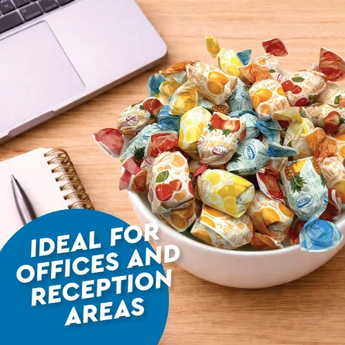 Vista 8 de Arcor - Caramelos duros rellenos de frutas, bolsa surtida de 2 libras a granel (aproximadamente 150 piezas), dulces Bon Bons Fruitfuls, caramelos